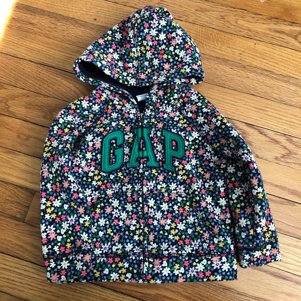 Toddler floral sweatshirt 🌺